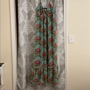 Small Floral Maxi Dress